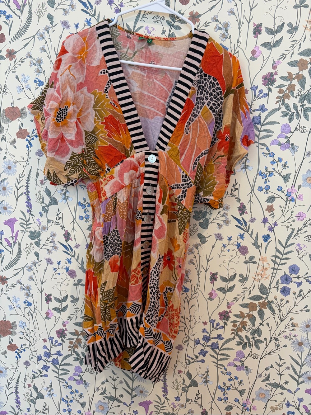 Farm Rio Floral Mini Dress